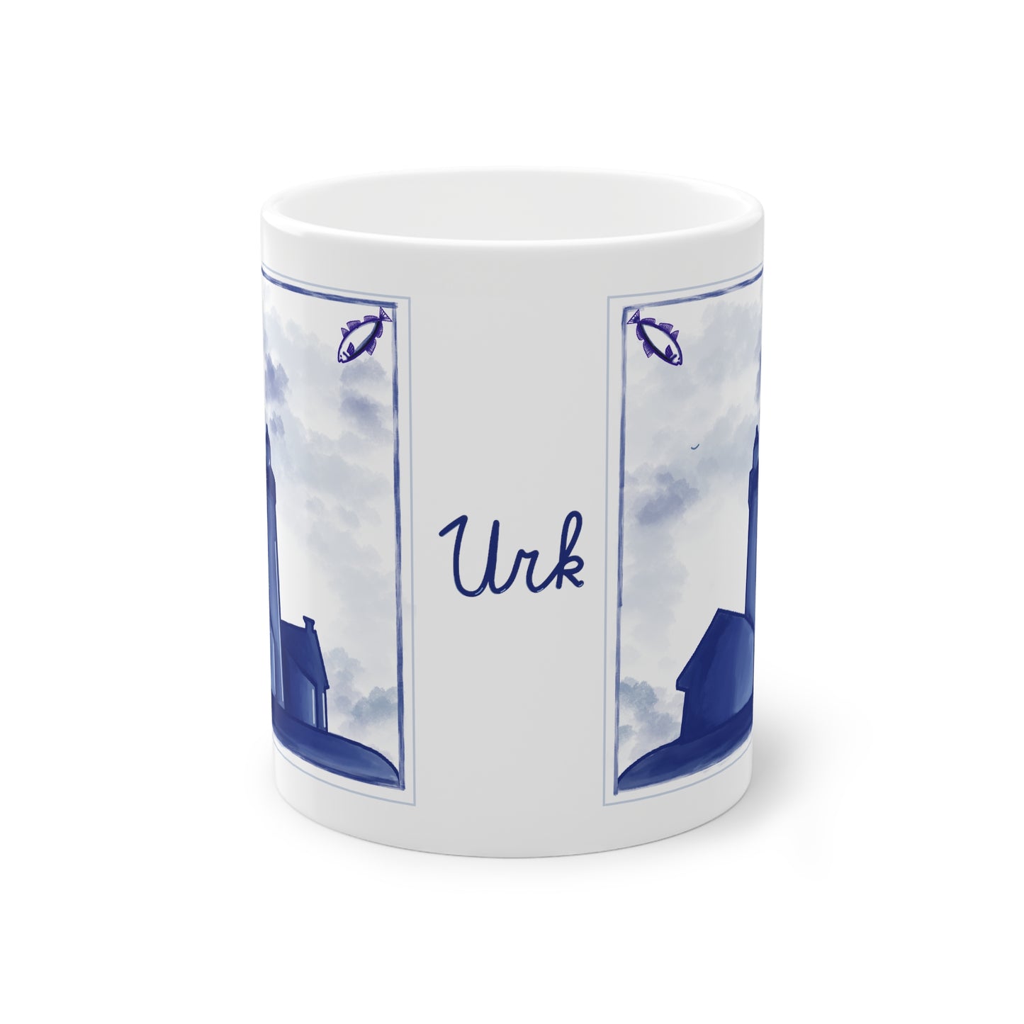 Eiland Urk Delfts Blauw By JDBexclusive