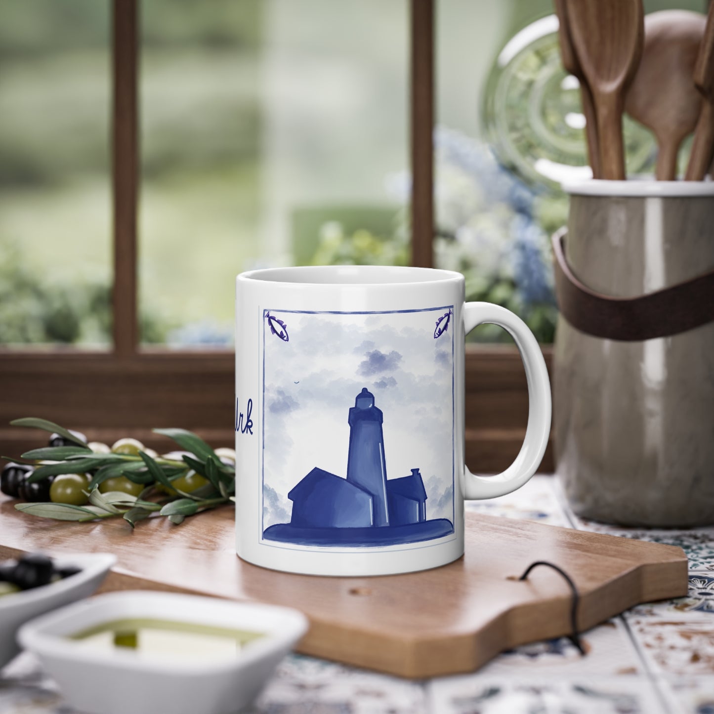 Eiland Urk Delfts Blauw By JDBexclusive
