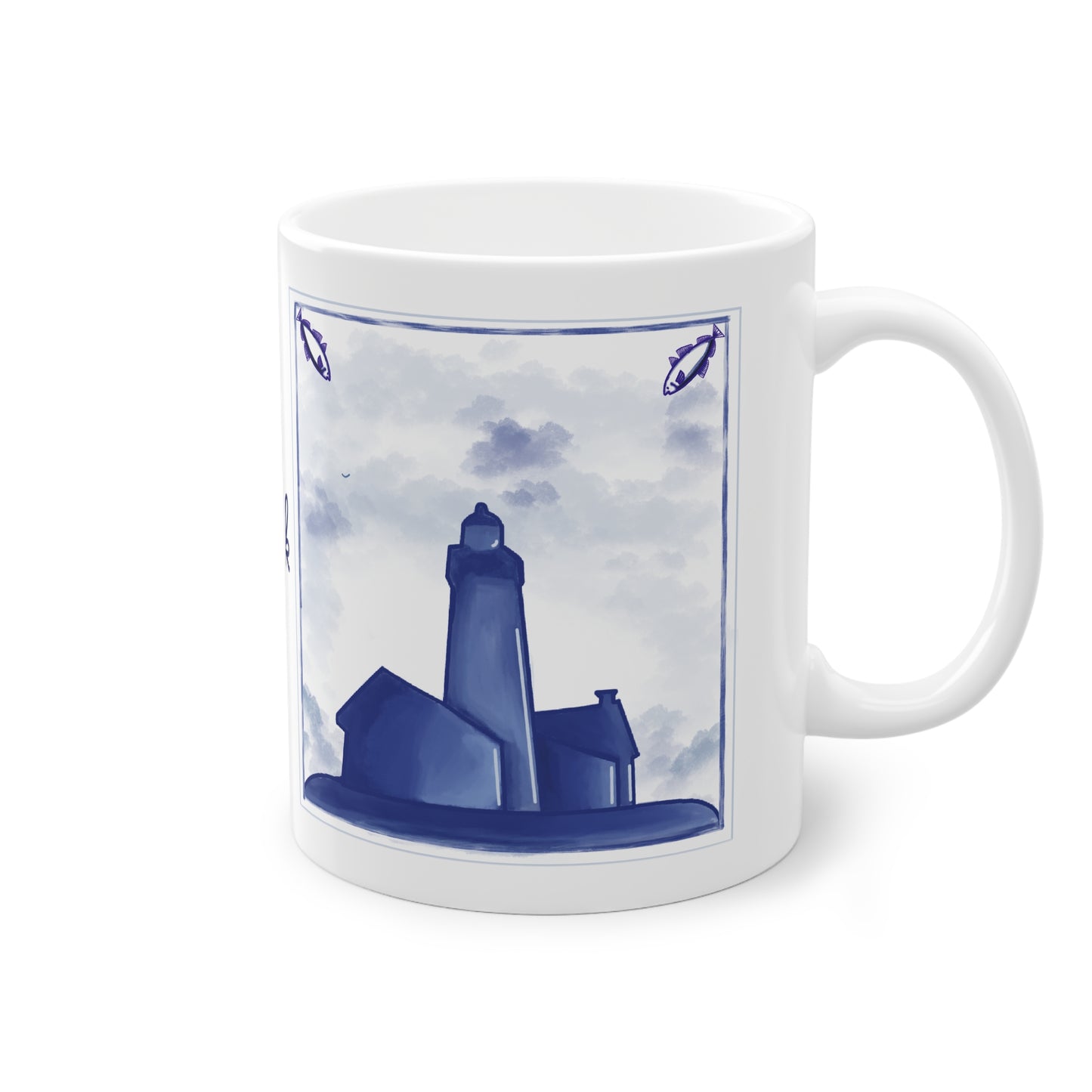 Eiland Urk Delfts Blauw By JDBexclusive