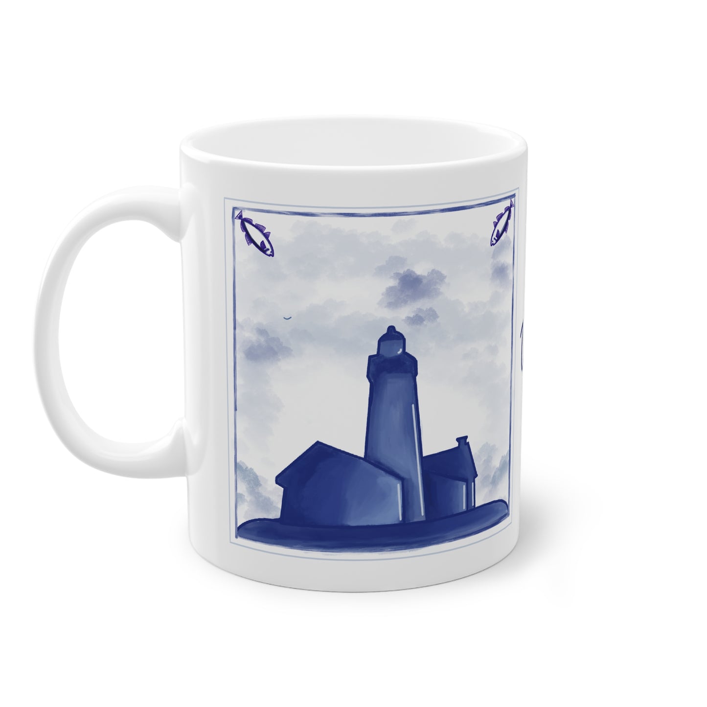 Eiland Urk Delfts Blauw By JDBexclusive