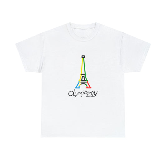 Eiffeltoren in Olympics colors By JDBexclusive