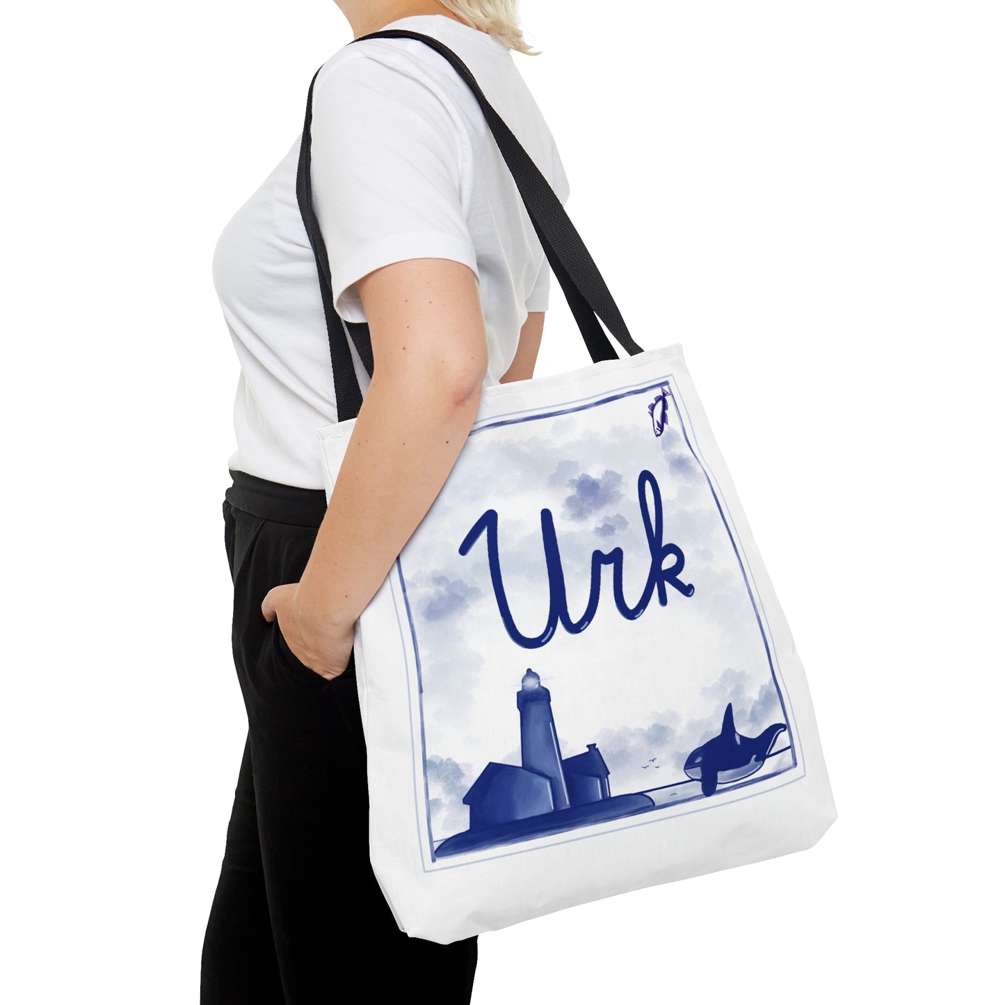 Tote Bag Delfts Blauw Urk Haven By JDBexclusive