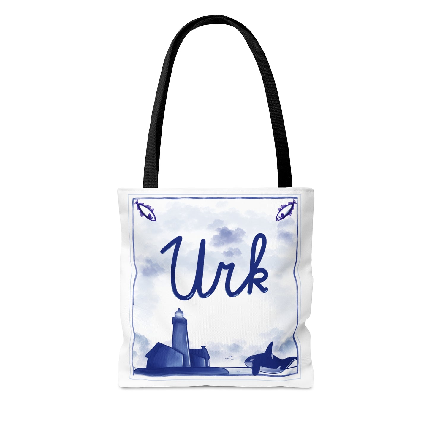 Tote Bag Delfts Blauw Urk Haven By JDBexclusive