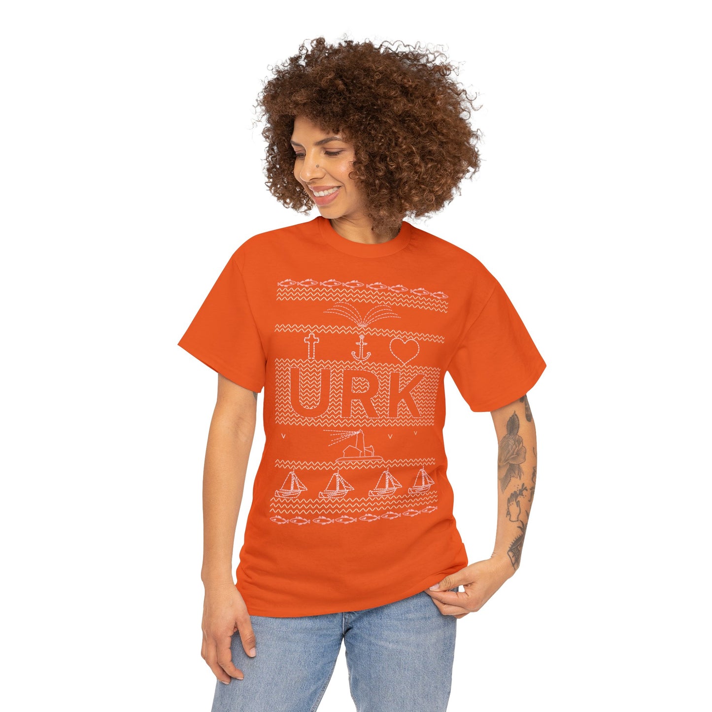 Urker Kerst T-shirt By JDBexclusive