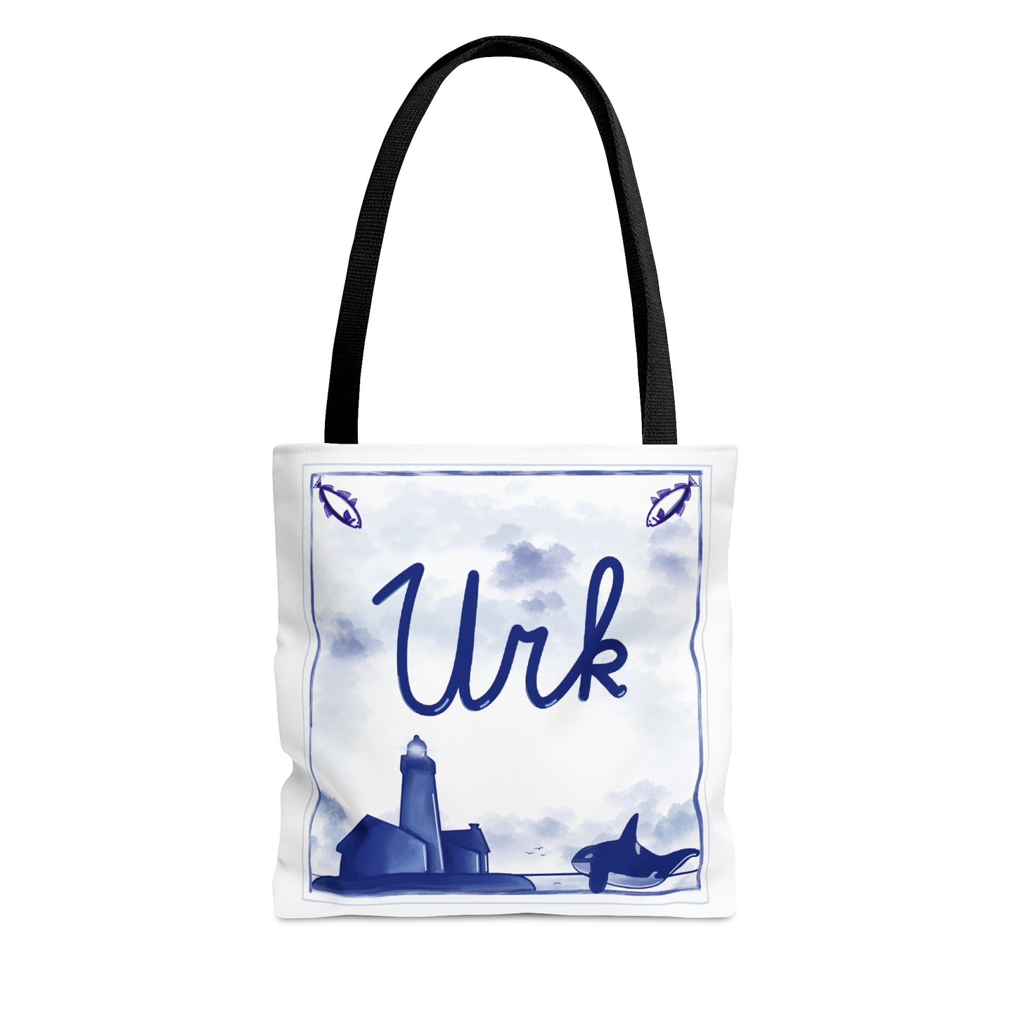 Tote Bag Delfts Blauw Urk Haven By JDBexclusive