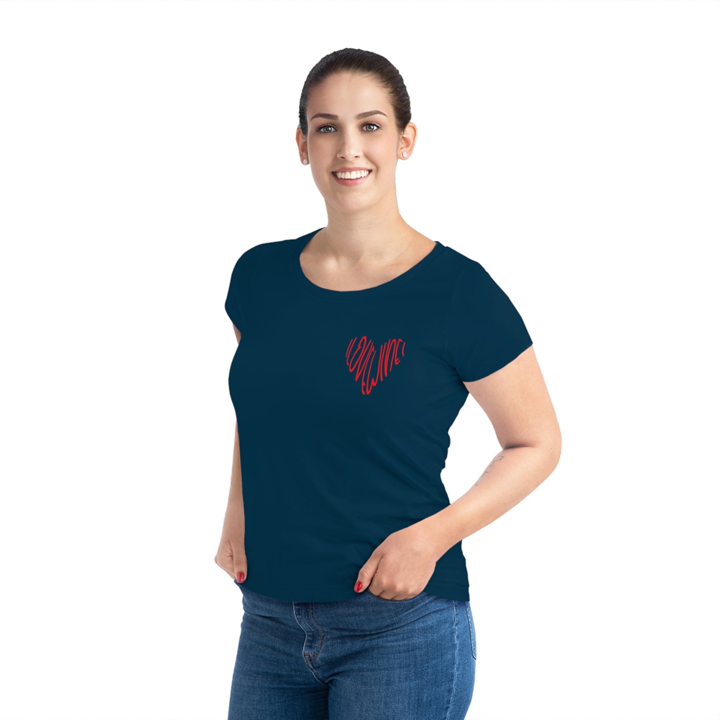 I love wine! vrouwen Jazzer T-shirt