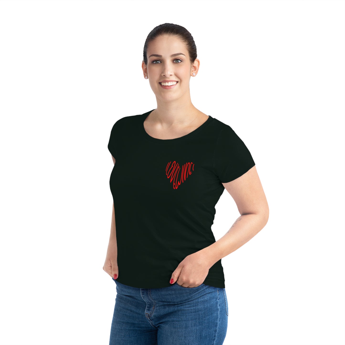 I love wine! vrouwen Jazzer T-shirt