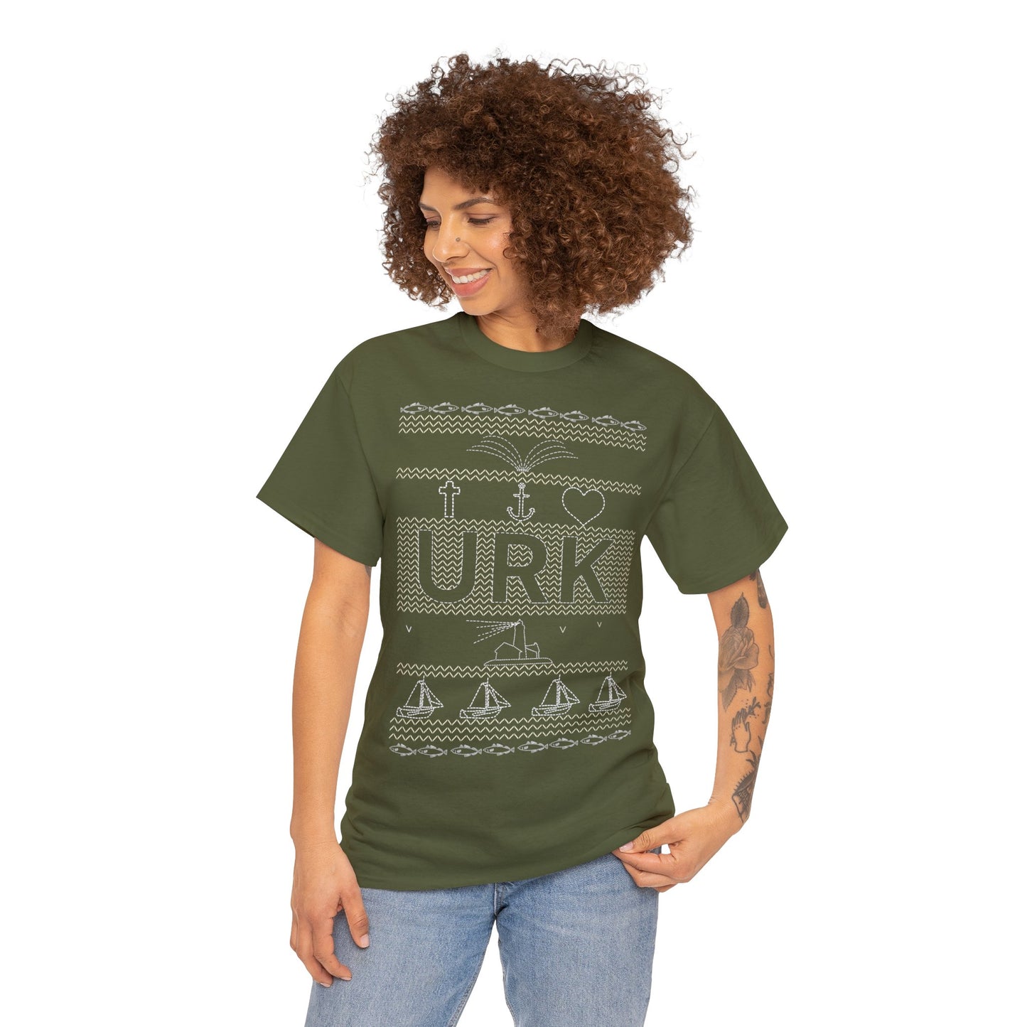 Urker Kerst T-shirt By JDBexclusive