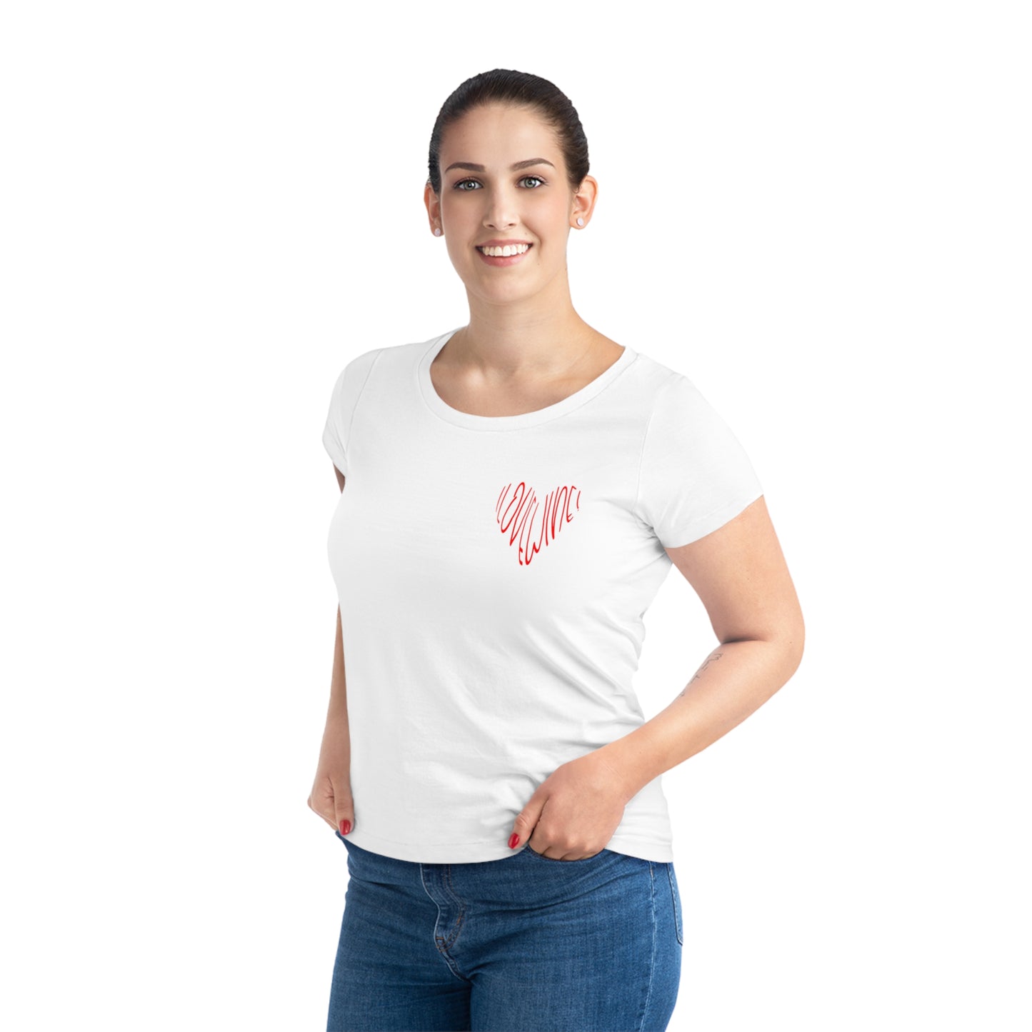 I love wine! vrouwen Jazzer T-shirt