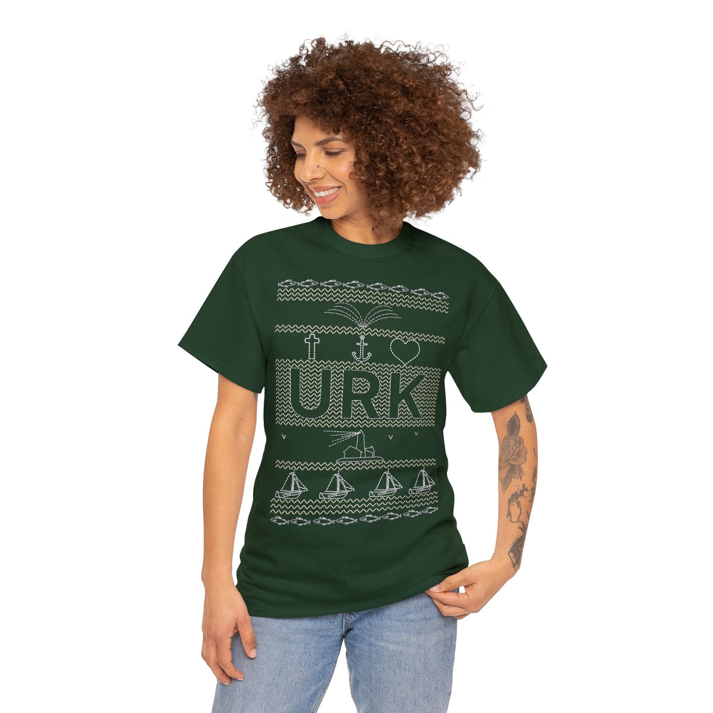 Urker Kerst T-shirt By JDBexclusive