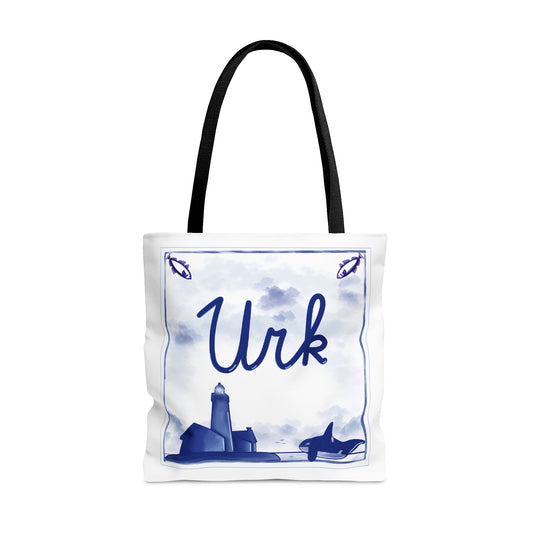 Tote Bag Delfts Blauw Urk Haven By JDBexclusive