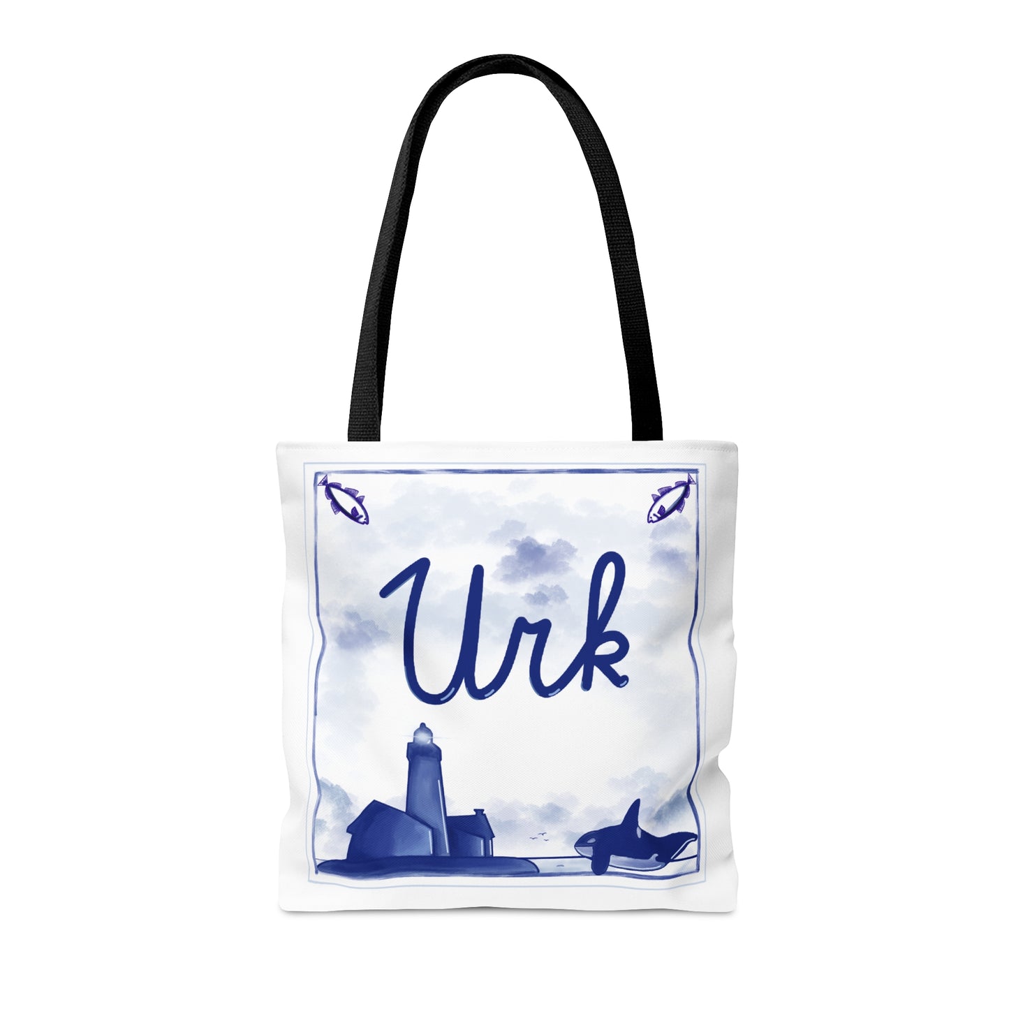 Tote Bag Delfts Blauw Urk Haven By JDBexclusive