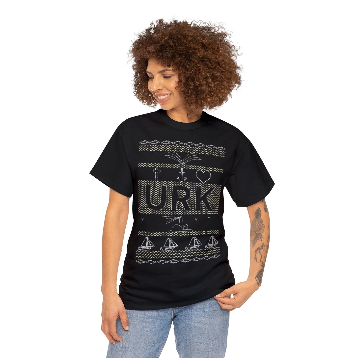 Urker Kerst T-shirt By JDBexclusive