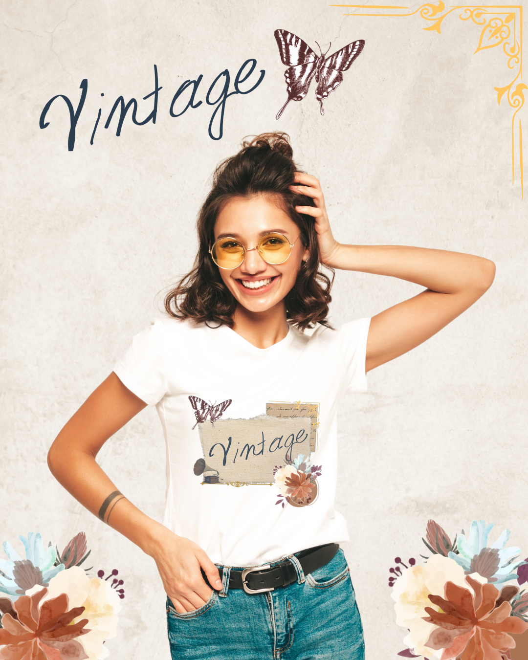 Old fashion Vintage T-shirt by JDBexclusive